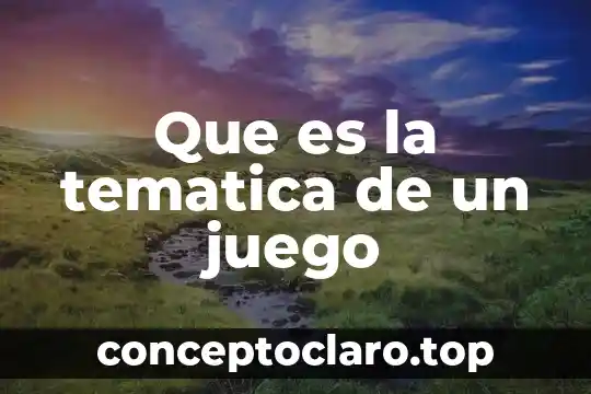 Que es de te receto un juego 8 Que es la tematica de un juego