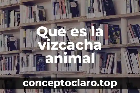 Que es la vizcacha animal