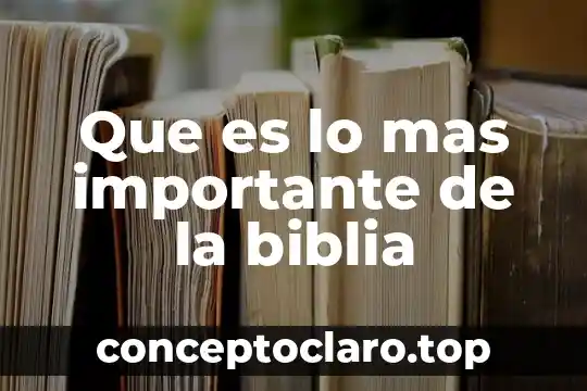 Que es mas importante el significado o el significante 8 Que es lo mas importante de la biblia