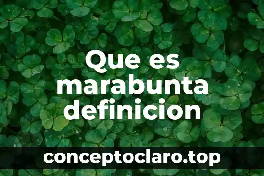 Que es marabunta definicion