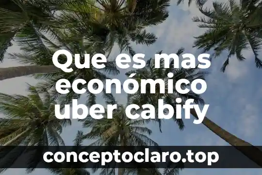 ¿Qué es mejor trabajar en Uber o en taxi amarillo? 4 Que es mas económico uber cabify