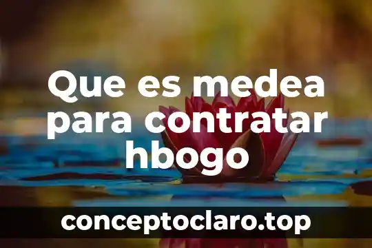 Que es trayecto formativo 8 Que es medea para contratar hbogo