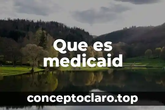 Que es gerontologia educativa 8 Que es medicaid