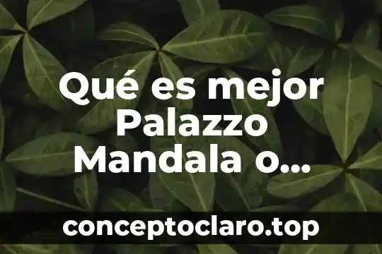 Qué es mejor Palazzo Mandala o Cocobongo
