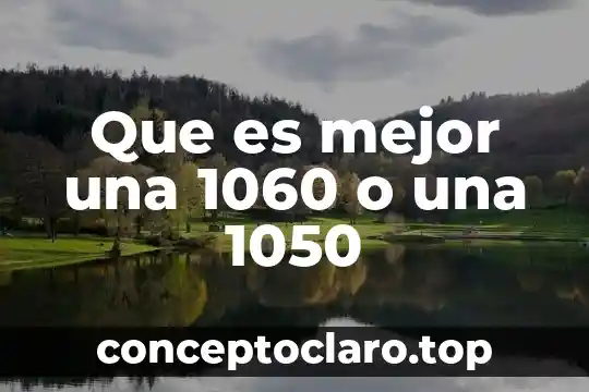 ¿Qué es mejor Inkscape o Illustrator? 5 Que es mejor una 1060 o una 1050