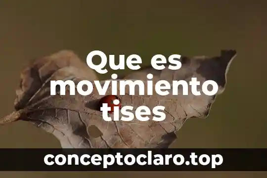 Que es movimiento tises