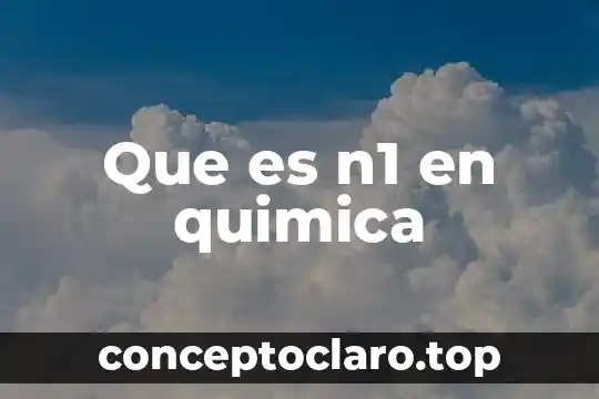 Que es zafiro en quimica 4 Que es n1 en quimica