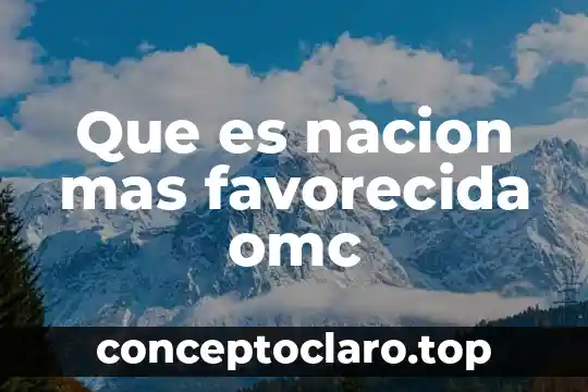 Qué es más frío Rusia y Alaska 6 Que es nacion mas favorecida omc