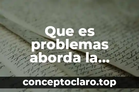 Que es problemas aborda la moral