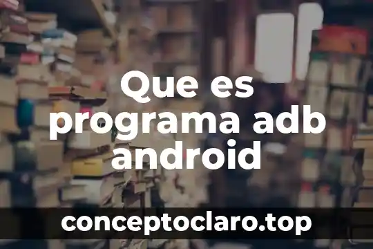 Que es el programa de au pair 5 Que es programa adb android