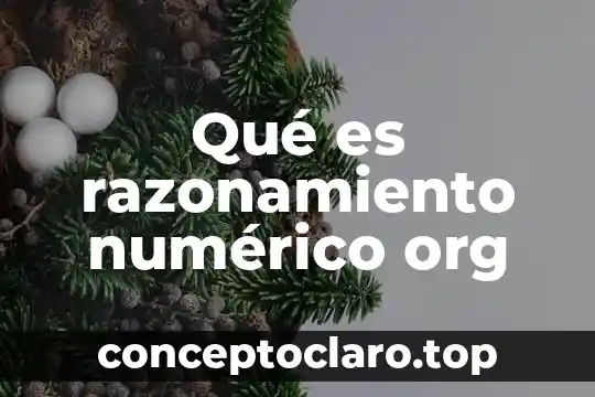 Que es razonamiento objetivo 4 Qué es razonamiento numérico org