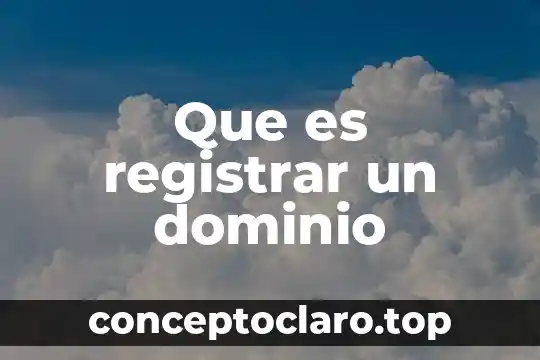 Que es mejor registrar la marca o nombre comercial 5 Que es registrar un dominio