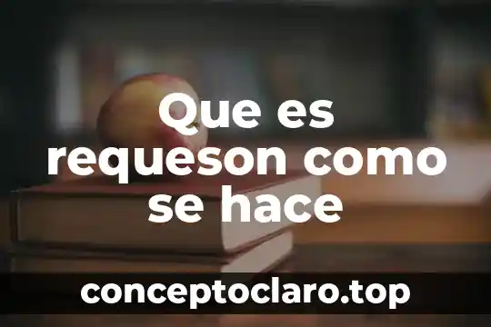 Que es requeson como se hace