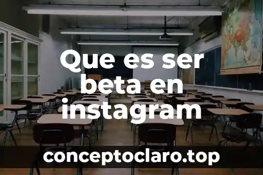 Que es significa comportamiento beta en psicologia 7 Que es ser beta en instagram
