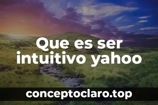 Que es moda en estadistica yahoo 7 Que es ser intuitivo yahoo
