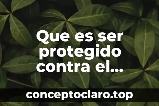 Que es ser un emprendor 4 Que es ser protegido contra el maltrato el trabajo infaltil