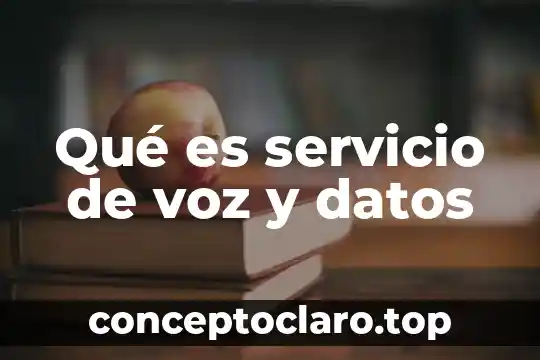 Que es la voz pasiva y voz activa 5 Qué es servicio de voz y datos