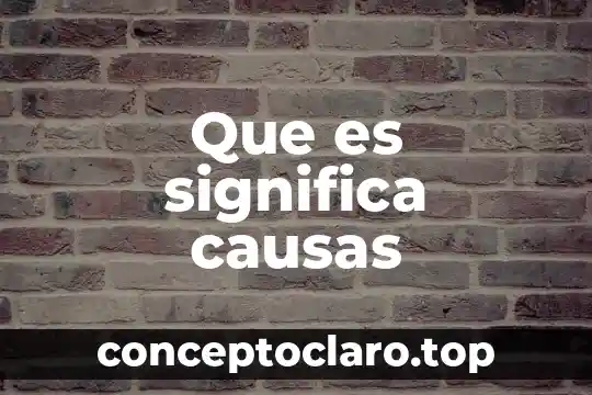Que es la basura causas y consecuencias 3 Que es significa causas