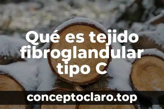 Que es la editorial en un tipo de texto 5 Qué es tejido fibroglandular tipo C
