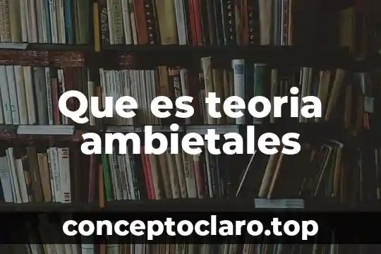 Qué es la teoría sociolingüística 5 Que es teoria ambietales
