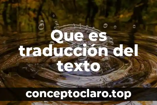 Que es el texto de dedicaotio 3 Que es traducción del texto