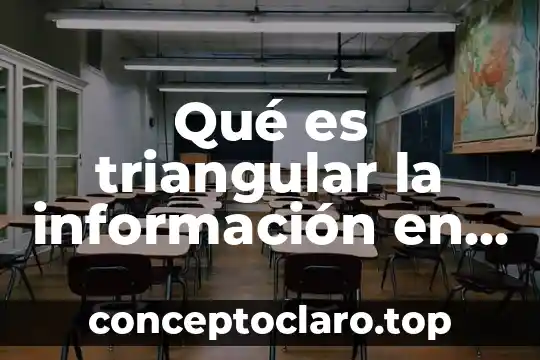 Información sobre la resonancia magnética que es 4 Qué es triangular la información en un proyecto de investigación