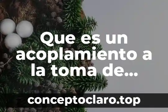 Que es un acoplamiento a la toma de fuerza