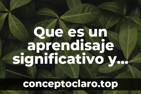 Qué es un color cálido y cuáles son 8 Que es un aprendisaje significativo y cuales son sus funciones