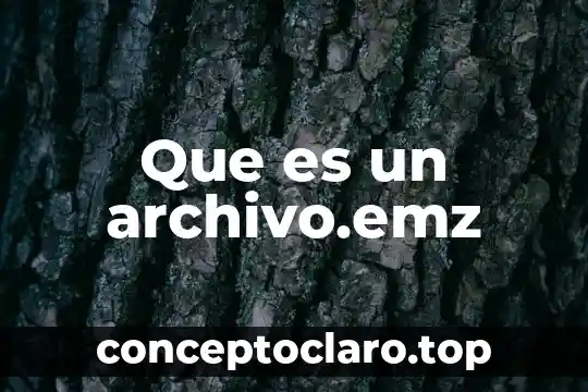 Que es un archivo.emz