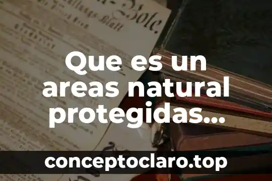 Que es examen de conocimiento por areas 5 Que es un areas natural protegidas brainly