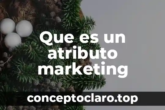 Qué es 4P en marketing 6 Que es un atributo marketing