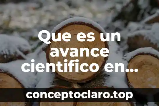 Que es un avance cientifico en robotica