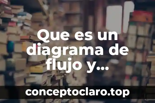 Que es un diagrama de flujo y simbologia