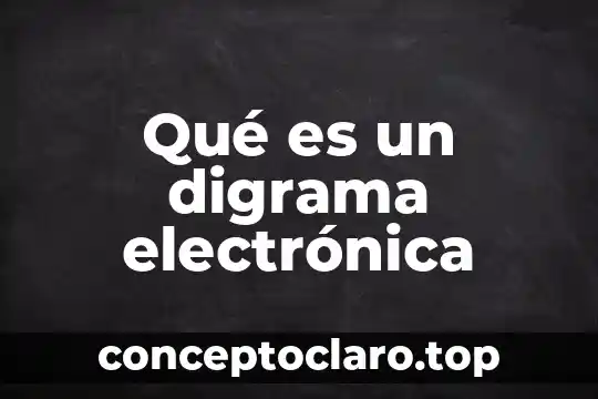 Que es una nariz electronica y para que se utiliza 6 Qué es un digrama electrónica