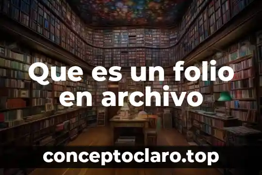 Que es archivo manifest dao mods 7 Que es un folio en archivo