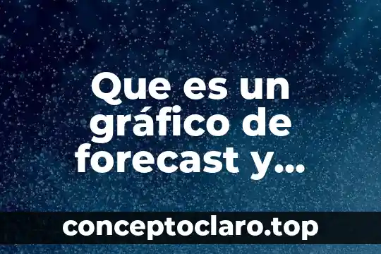 Qué es gráfico mapa mental 8 Que es un gráfico de forecast y utilidad