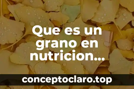 Que es la conducta animal yahoo 5 Que es un grano en nutricion animal