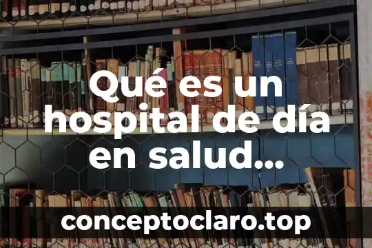 Qué es un hospital de día en salud mental