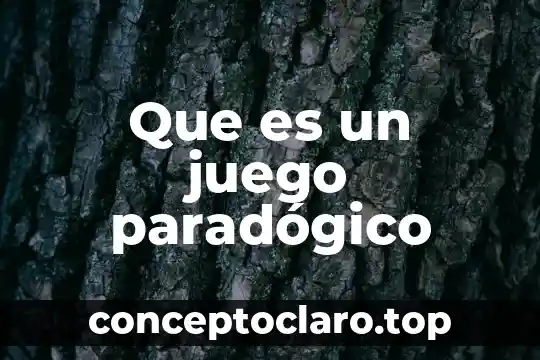 Que es el juego del caracol significado 7 Que es un juego paradógico