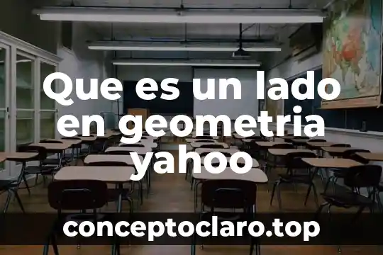 Que es el poder ejecutivo municipal yahoo mexico 3 Que es un lado en geometria yahoo