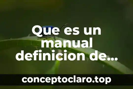 Definicion de hidraulica que es significado 7 Que es un manual definicion de libros
