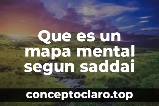 Que es el color segun autores 3 Que es un mapa mental segun saddai