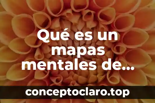 Qué es un mapas mentales de tema informática