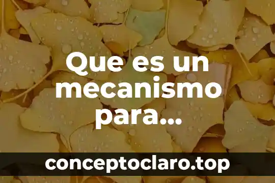 Que es un mecanismo para tratamiento de residuos peligrosos