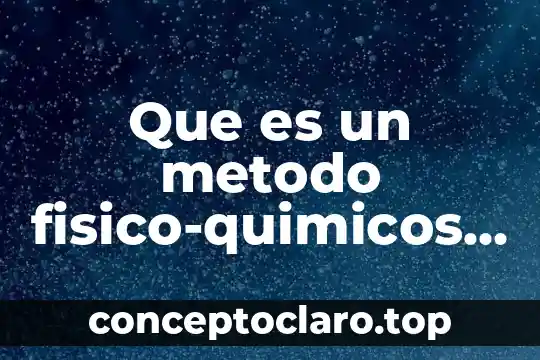 Que es un metodo fisico-quimicos de los perfumes