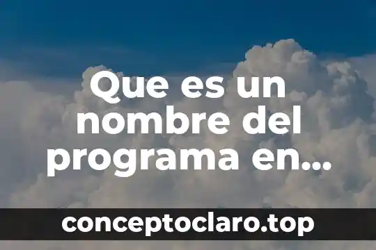 Que es un gripo social 3 Que es un nombre del programa en servicio social