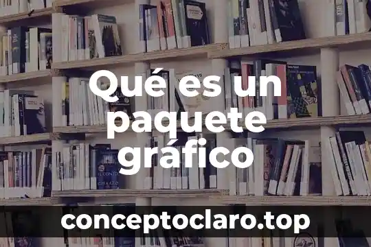 Qué es gráfico mapa mental 5 Qué es un paquete gráfico