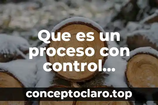 Que es un proceso con control numerico