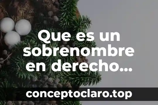 Qué es licenciado en derecho mixta 8 Que es un sobrenombre en derecho civil