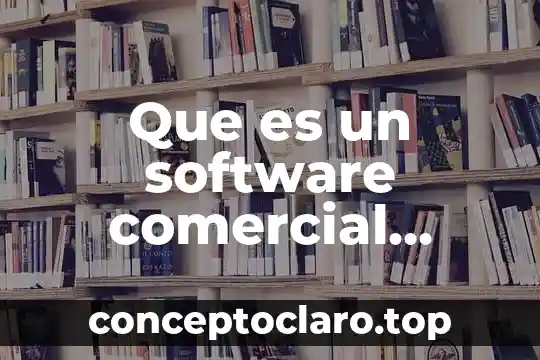Que es un software comercial yahoo